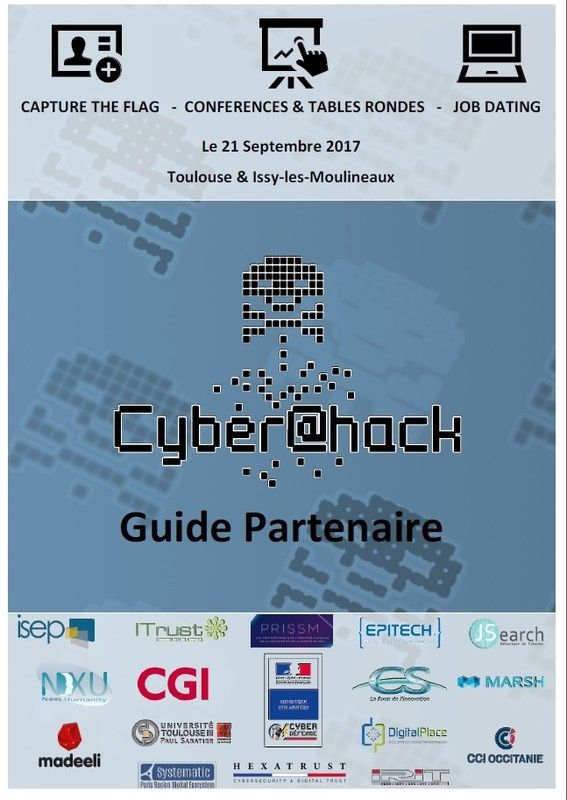 CYBER @  HACK  - Toulouse – Paris 21 septembre 2017